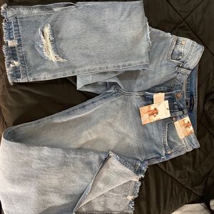 Blue nice ripped jeans